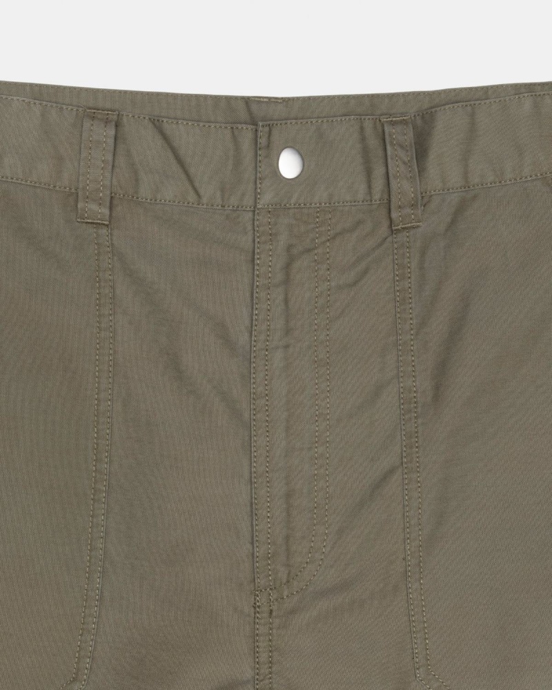 Stussy Nyco Flight Pants Olive | Israel-16257