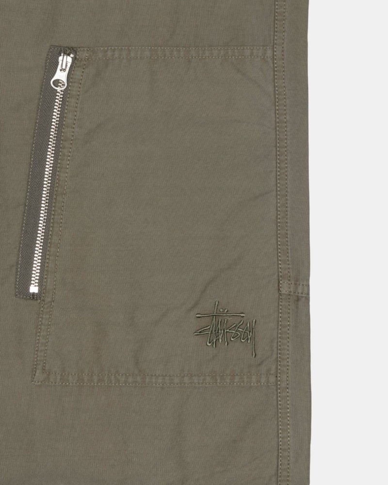 Stussy Nyco Flight Pants Olive | Israel-16257