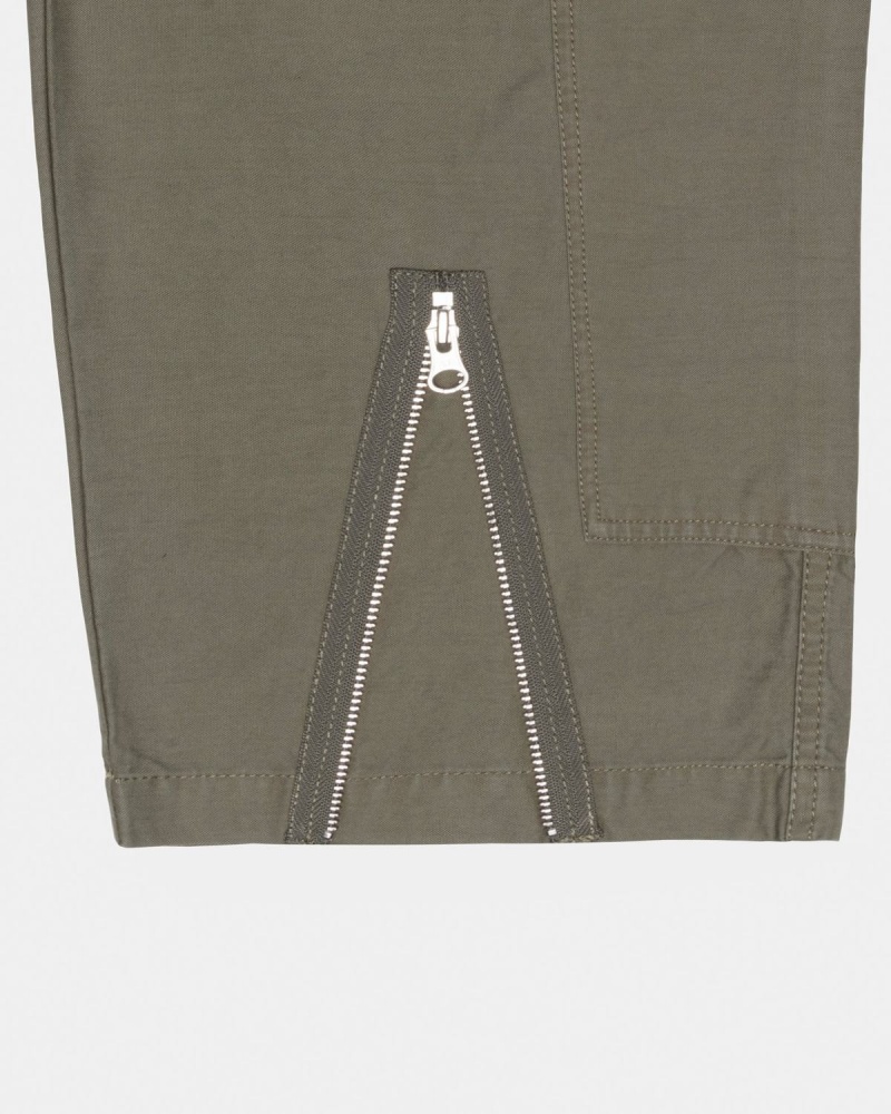 Stussy Nyco Flight Pants Olive | Israel-16257