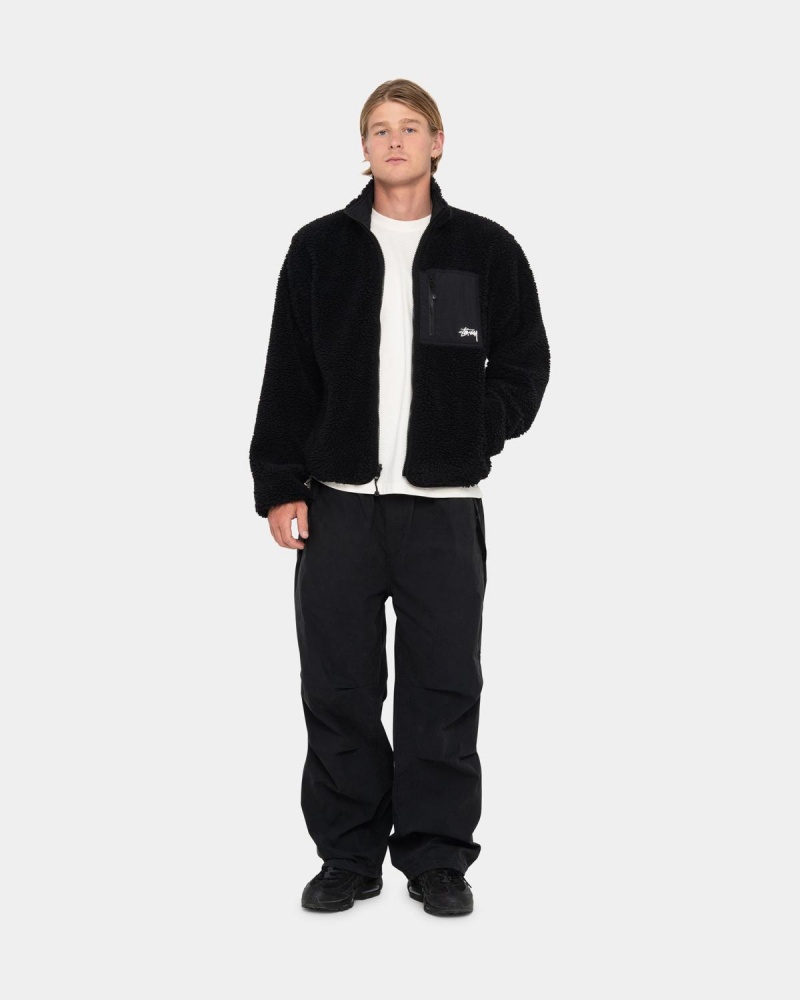 Stussy Nyco Over Pants Black | Israel-50293