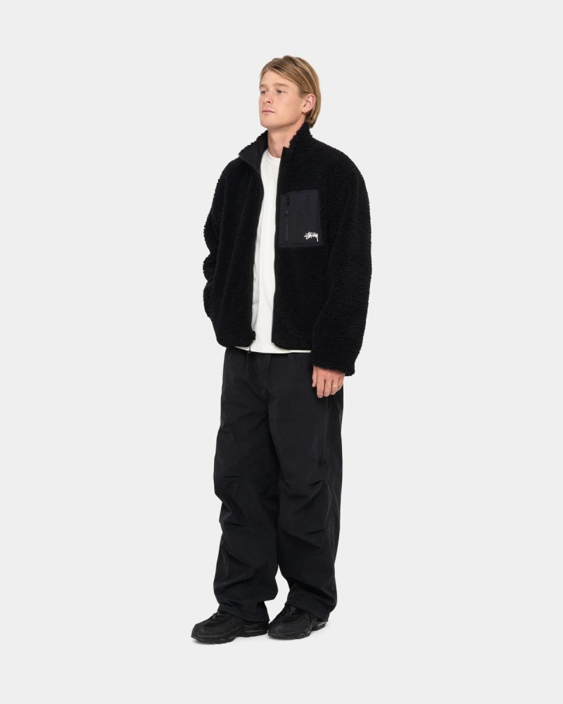 Stussy Nyco Over Pants Black | Israel-50293