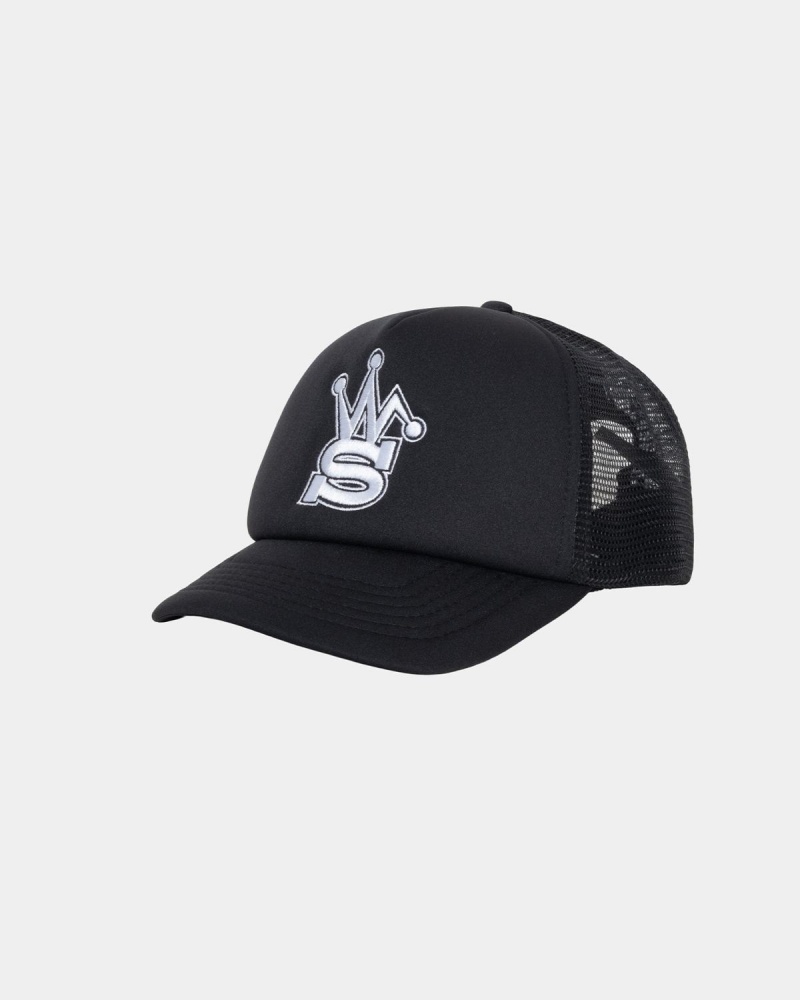 Stussy Our Legacy Work Shop Trucker Caps Black | Israel-03165