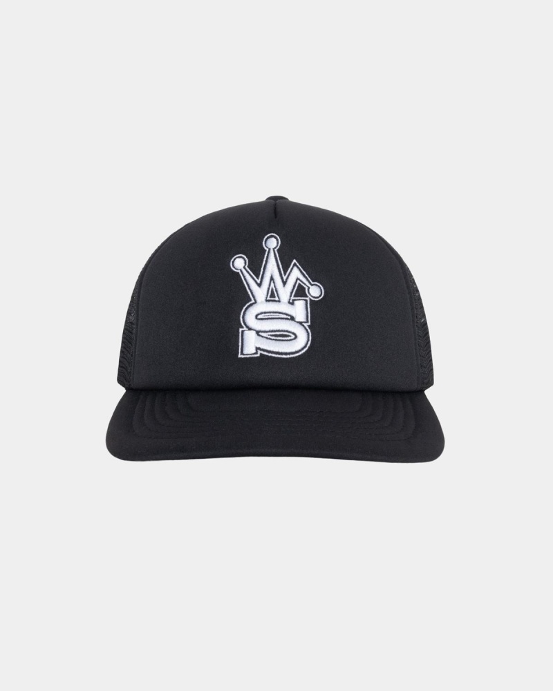 Stussy Our Legacy Work Shop Trucker Caps Black | Israel-03165