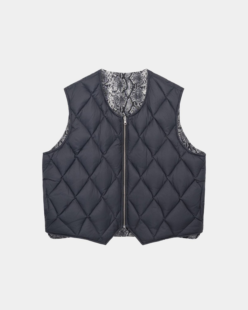 Stussy Python Reversible Vest Beige | Israel-79013