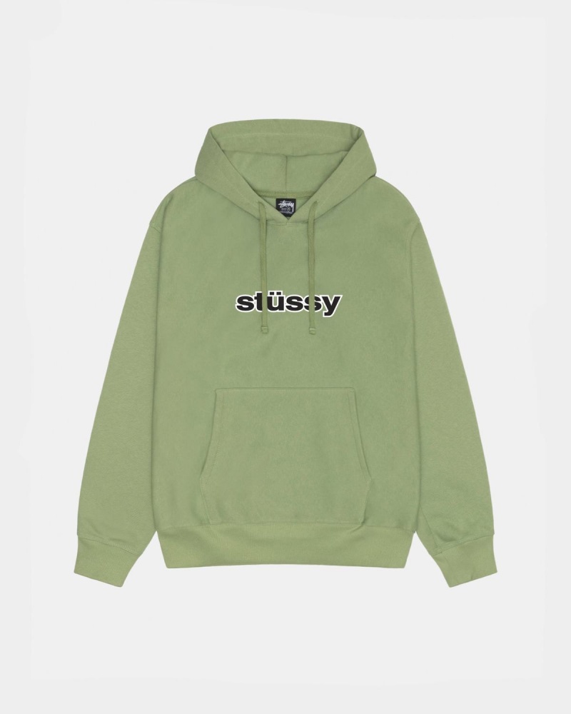 Stussy SS-LINK Hoodie Green | Israel-93846