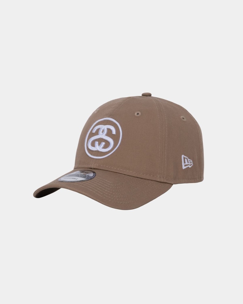 Stussy SS Link 9twenty Caps Khaki | Israel-29186