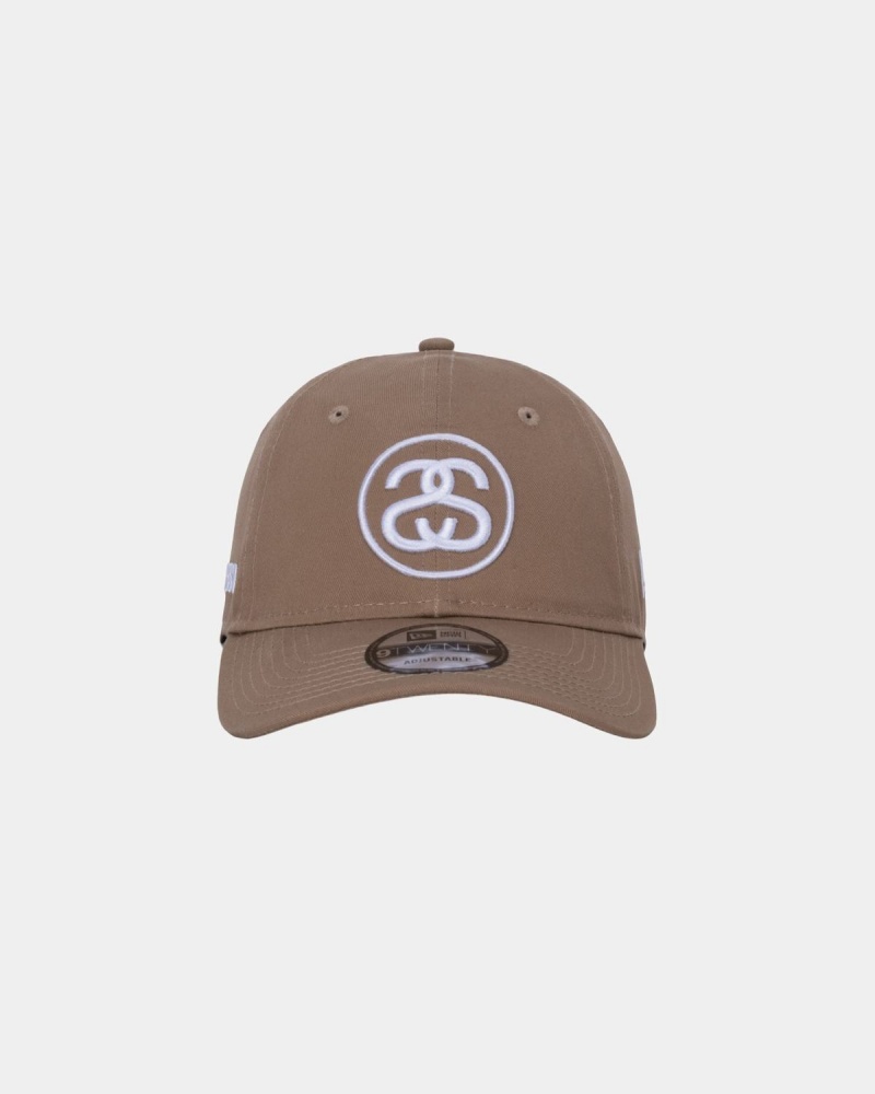 Stussy SS Link 9twenty Caps Khaki | Israel-29186