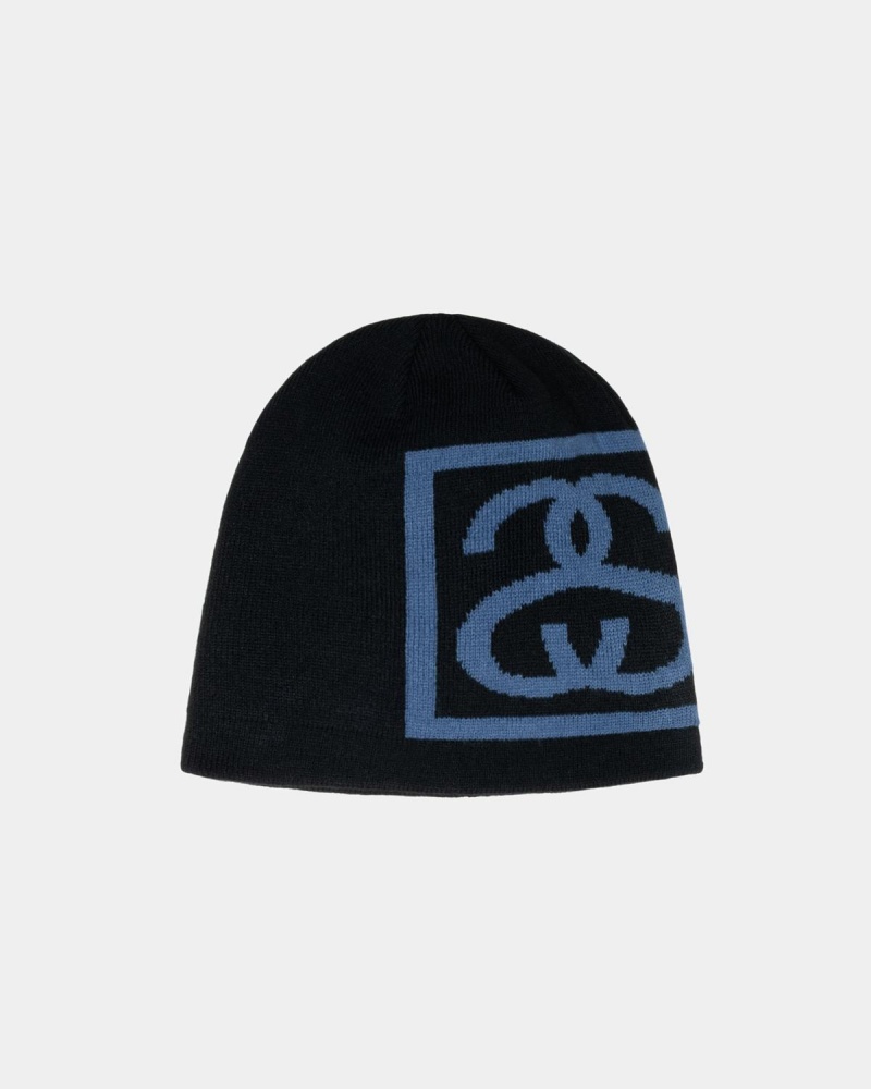 Stussy Skullcap SS Link Beanie Black | Israel-59364