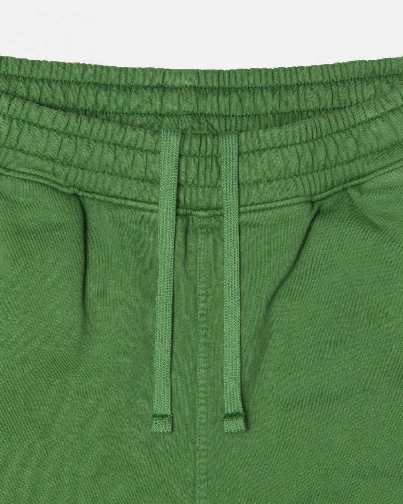 Stussy Sport Cargo Fleece Pants Green | Israel-34028