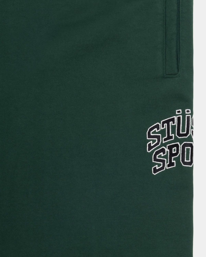 Stussy Sport Sweatpants Deep Green | Israel-54308