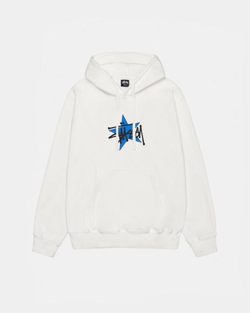 Stussy Star Pigment Dyed Hoodie Beige | Israel-68153