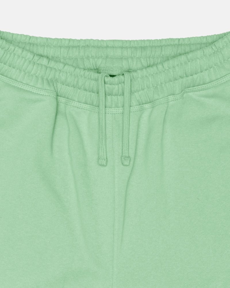 Stussy Stock Logo Sweatpants Green | Israel-26870