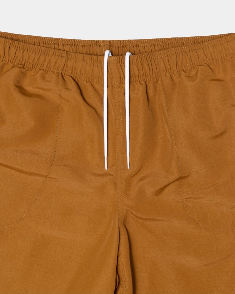 Stussy Stock Water Shorts Beige | Israel-08452