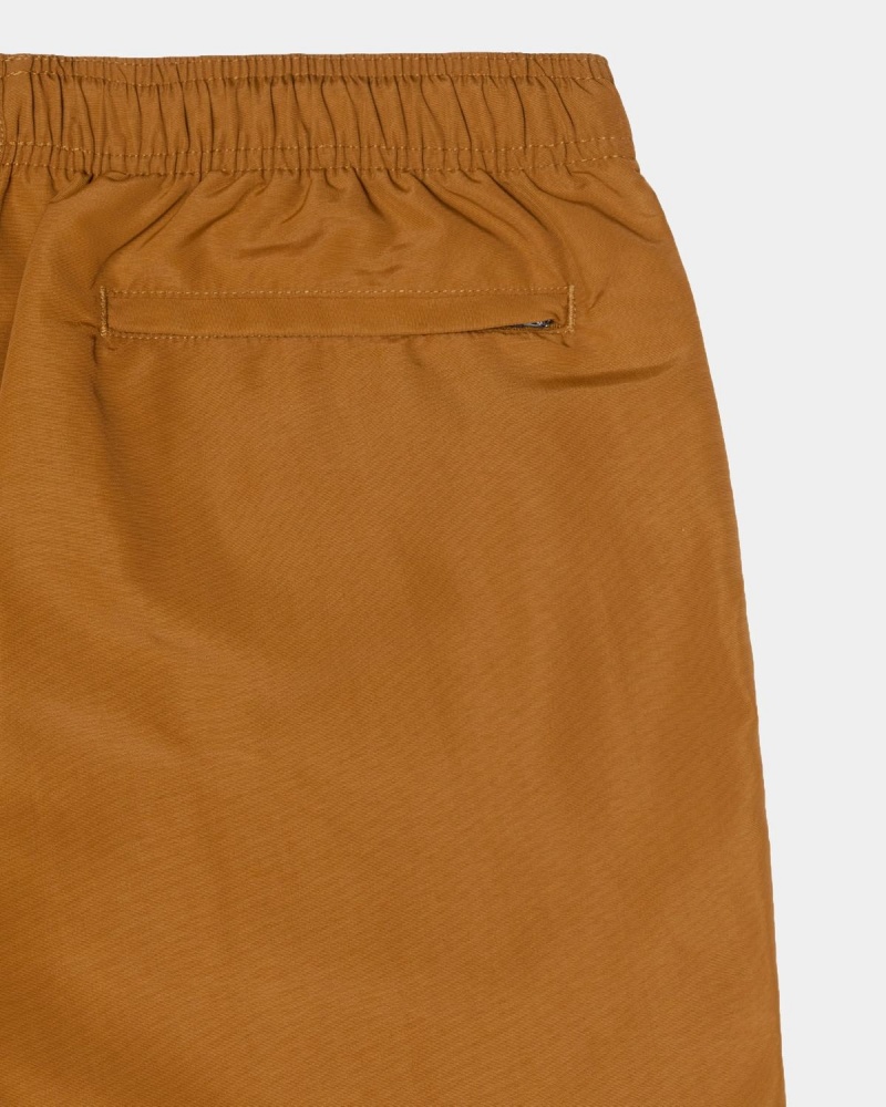 Stussy Stock Water Shorts Beige | Israel-08452