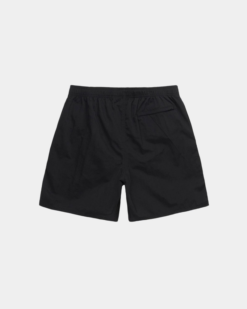 Stussy Stock Water Shorts Black | Israel-97481