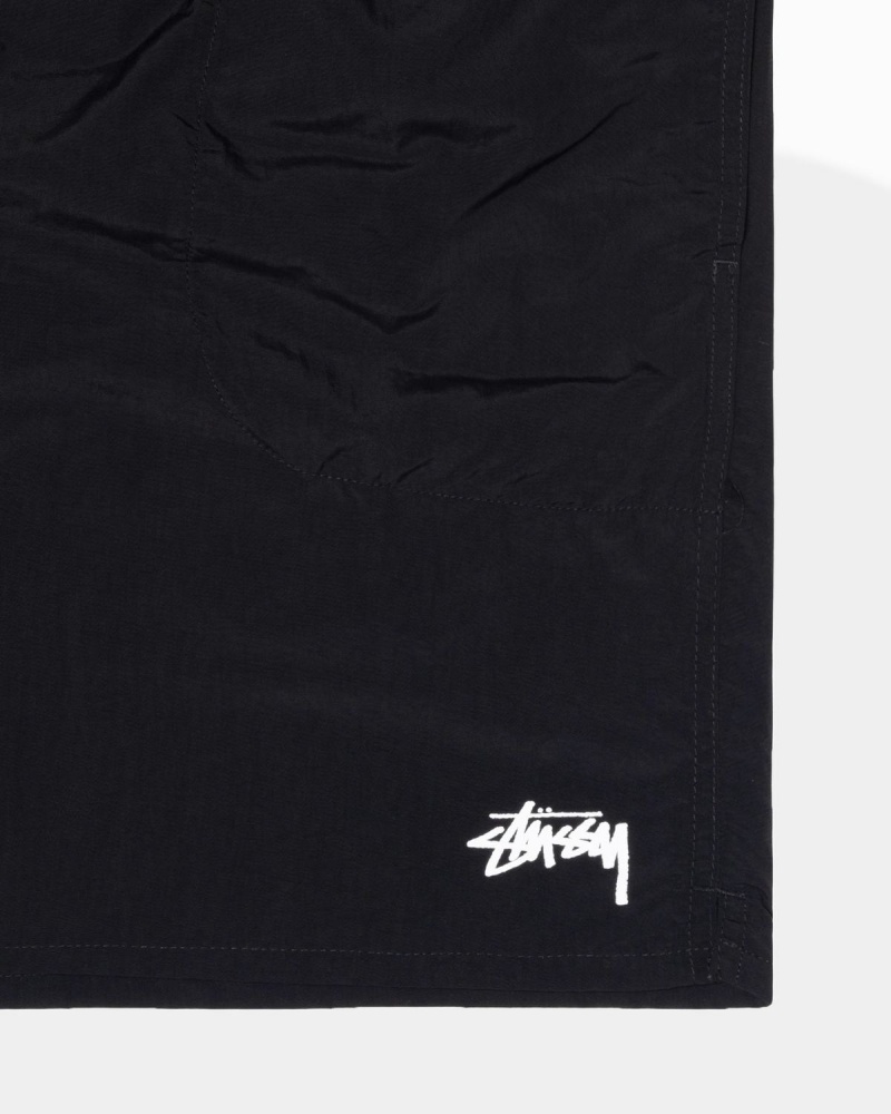 Stussy Stock Water Shorts Black | Israel-97481