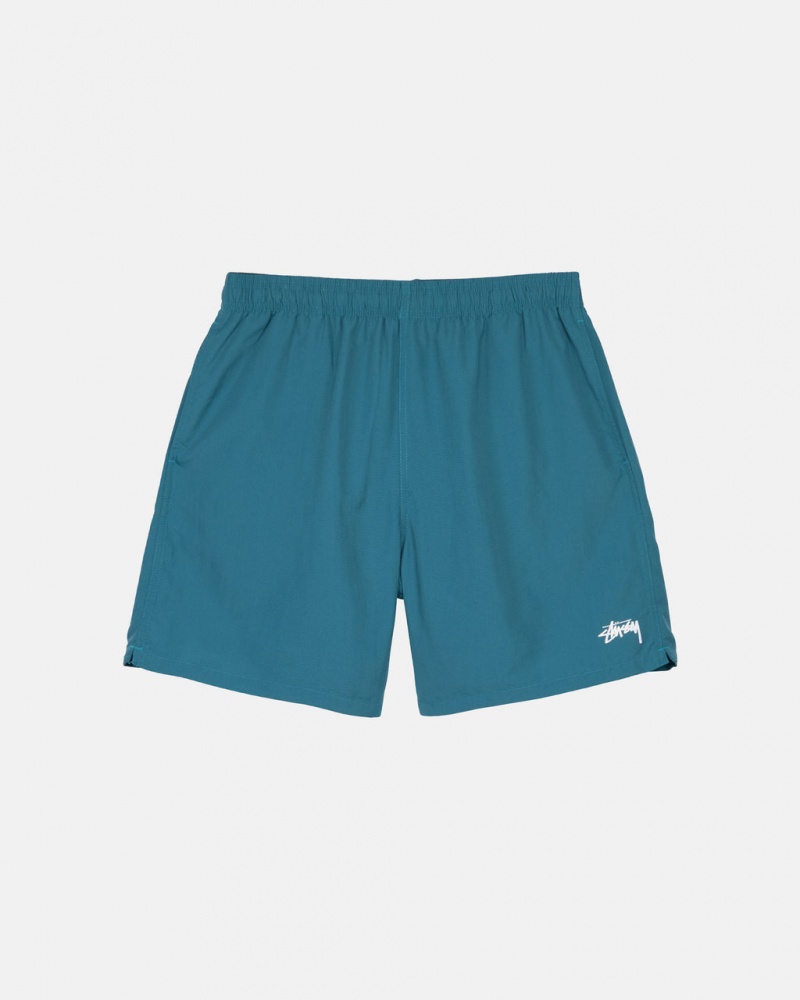 Stussy Stock Water Shorts Blue | Israel-13209