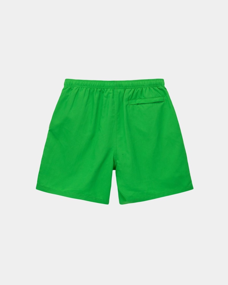 Stussy Stock Water Shorts Green | Israel-78201