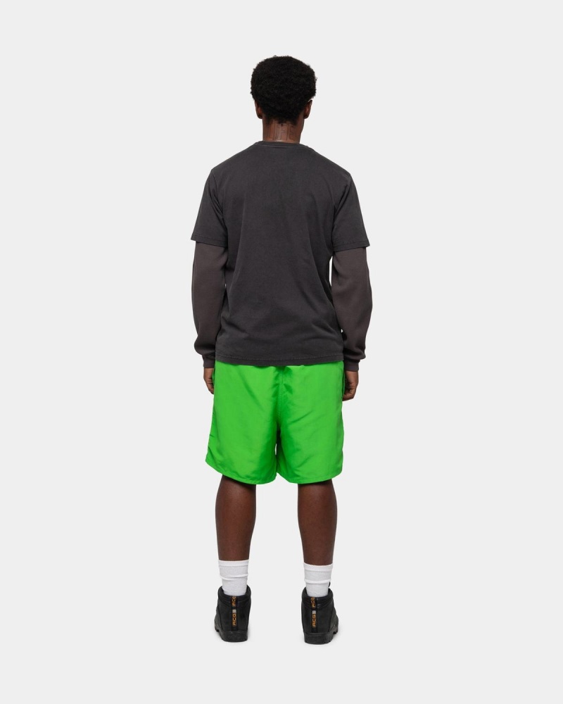 Stussy Stock Water Shorts Green | Israel-78201