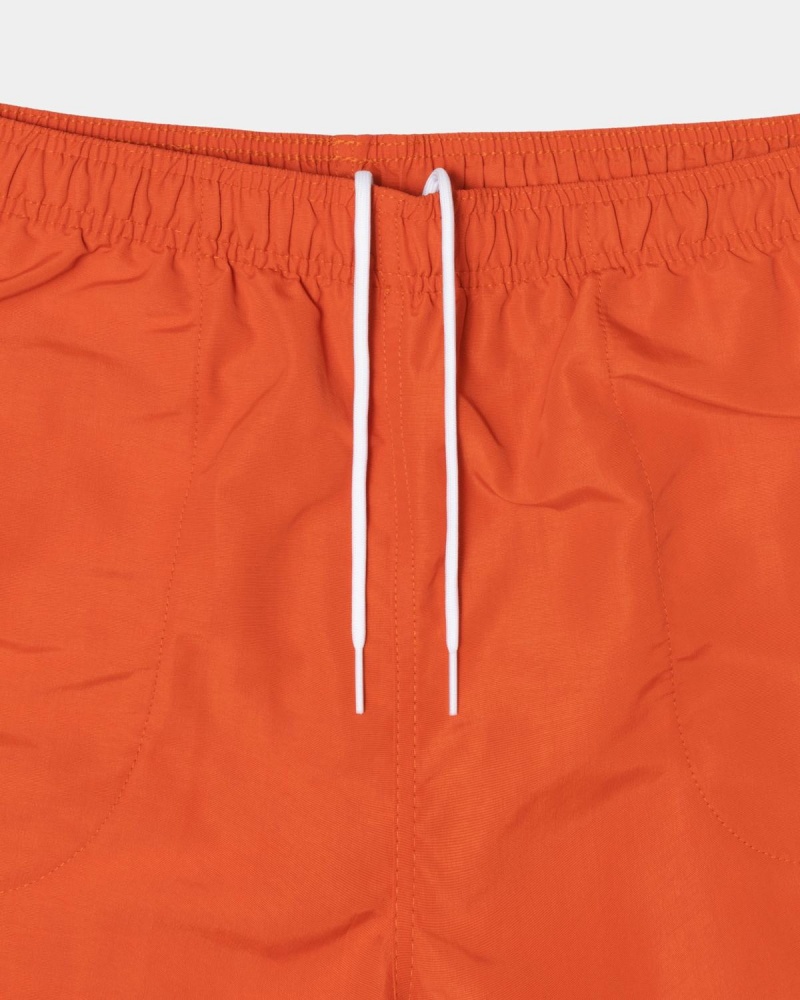 Stussy Stock Water Shorts Orange | Israel-08345