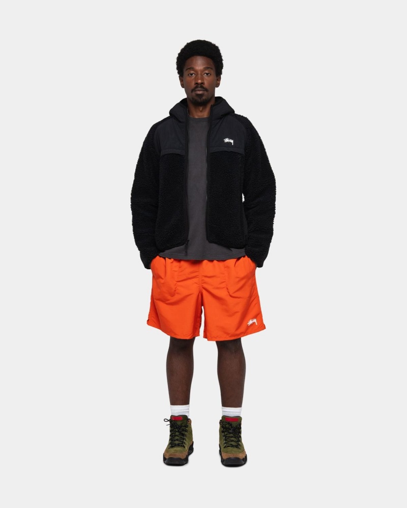 Stussy Stock Water Shorts Orange | Israel-08345