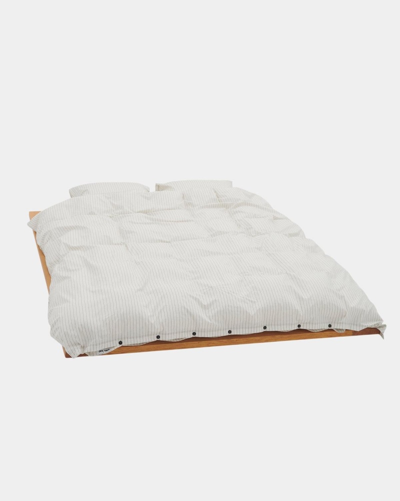 Stussy Tekla Percale Duvet Cover Accessories White | Israel-52401