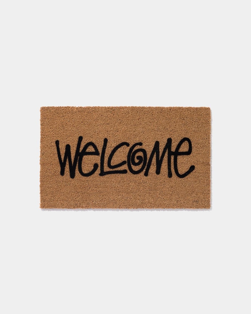 Stussy Welcome Mat Accessories Brown | Israel-18945