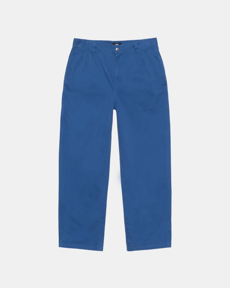 Stussy Workgear Trouser Twill Pants Royal | Israel-83970